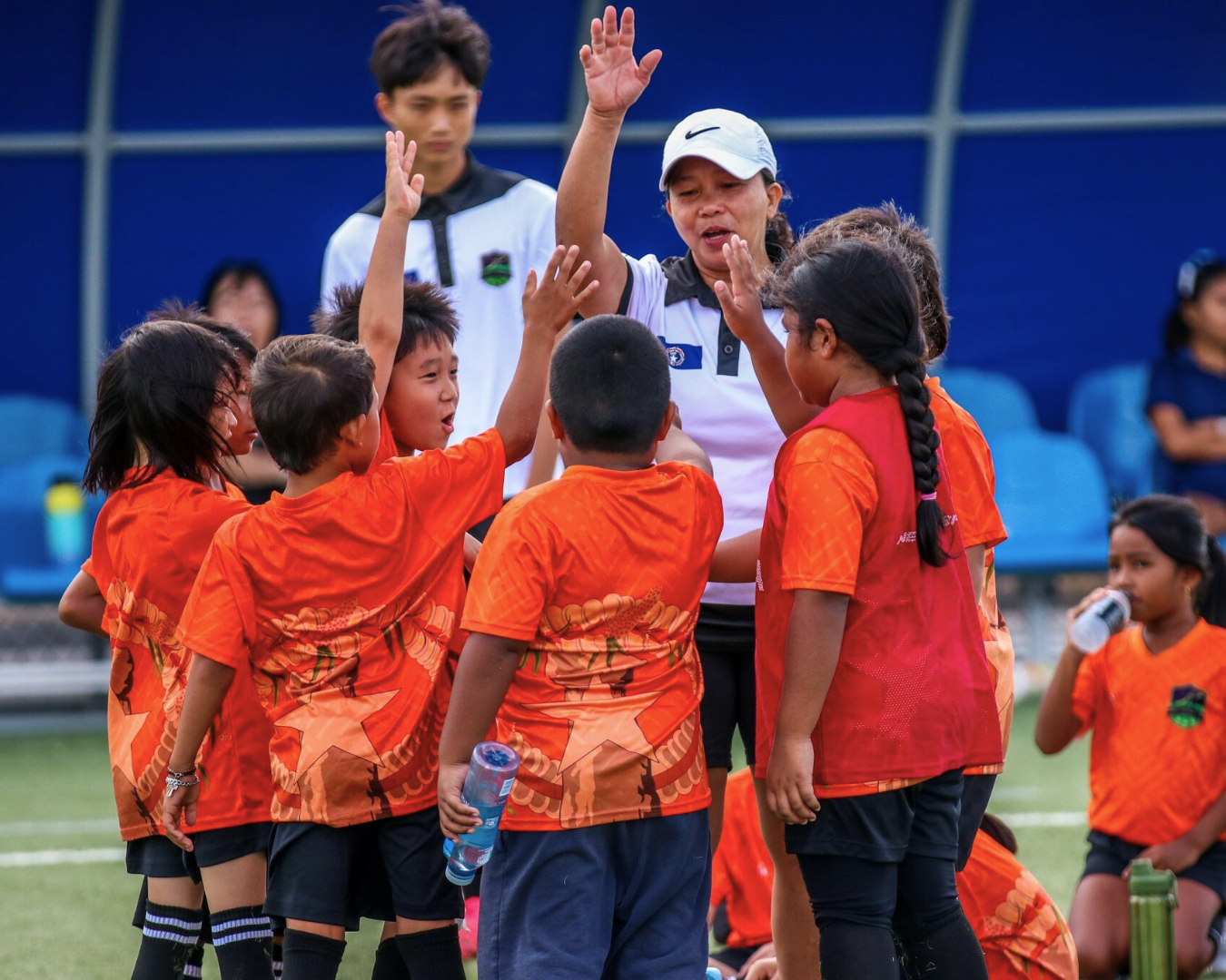 Kanoa Youth Teams training session